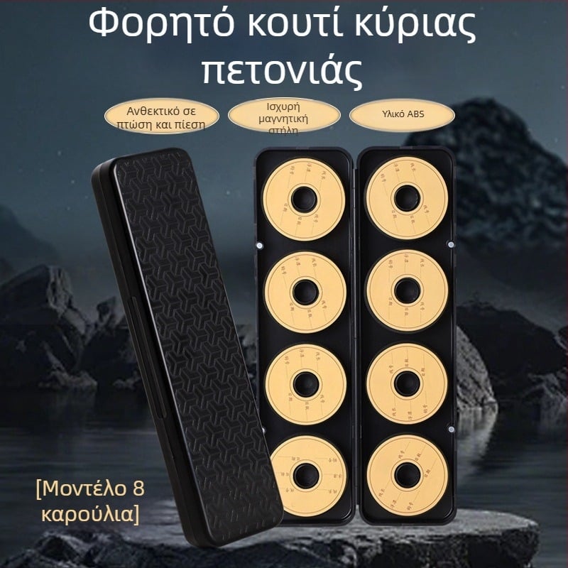 Μεγάλη θήκη αποθήκευσης γραμμών αλιείας με επένδυση από αφρό και χώρο για εξοπλισμό