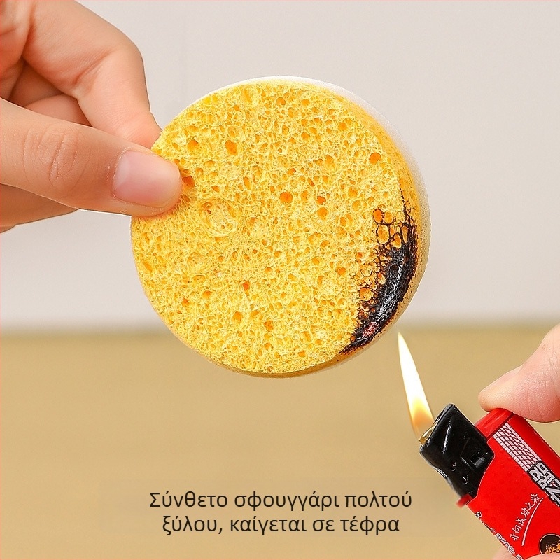 Βούρτσα καθαρισμού για κατσαρόλες και μπολ με μακριά λαβή και σφουγγάρι