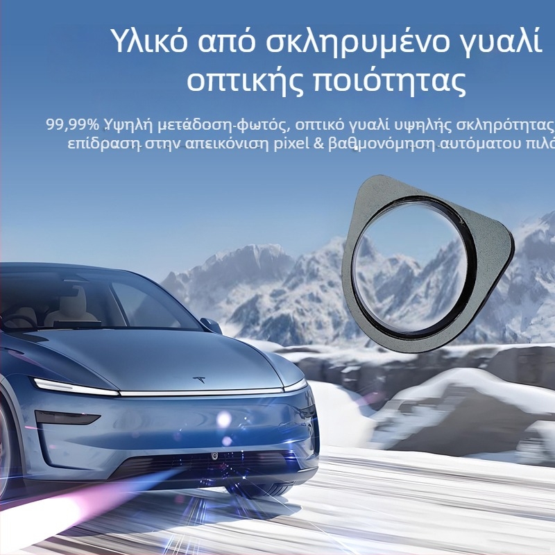 Προστατευτικό γυάλινο κάλυμμα εμπρός κάμερας για Tesla Model Y, YL και Model 3
