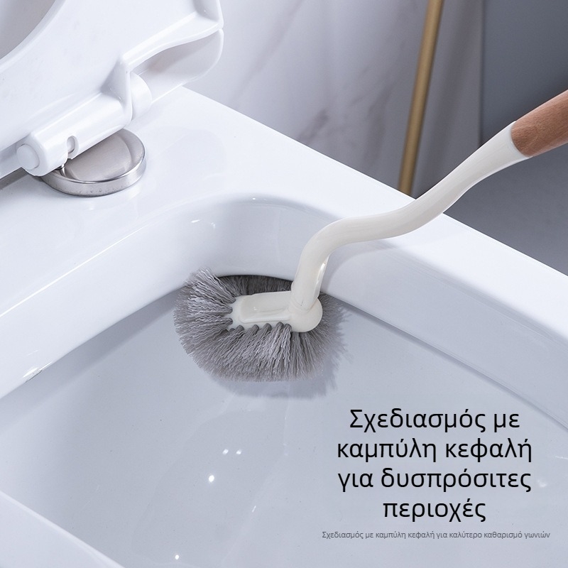 Βούρτσα τουαλέτας ιαπωνικού στυλ με μακριά λαβή, τοποθετείται στον τοίχο, για οικιακή χρήση, καθαρισμός σε όλες τις γωνίες, πολυλειτουργικό εργαλείο καθαρισμού