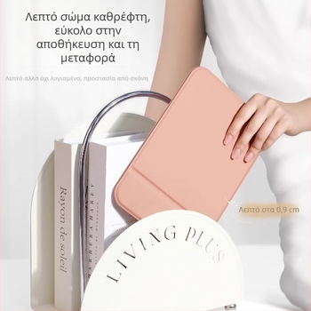 Φορητός μικρός καθρέπτης μακιγιάζ, αναδιπλούμενος επιτραπέζιος καθρέφτης για φοιτητικό δωμάτιο, ιδανικός για διόρθωση μακιγιάζ.