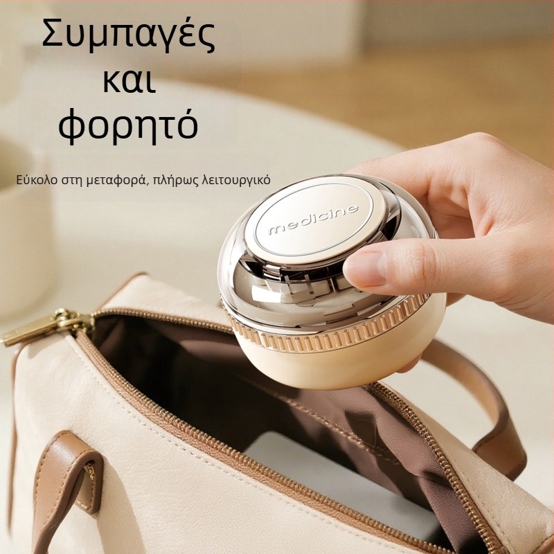 Θήκη χαπιών με ακριβή διαχωριστή, φορητή ανοξείδωτη θήκη φαρμάκων με 3 διαμερίσματα