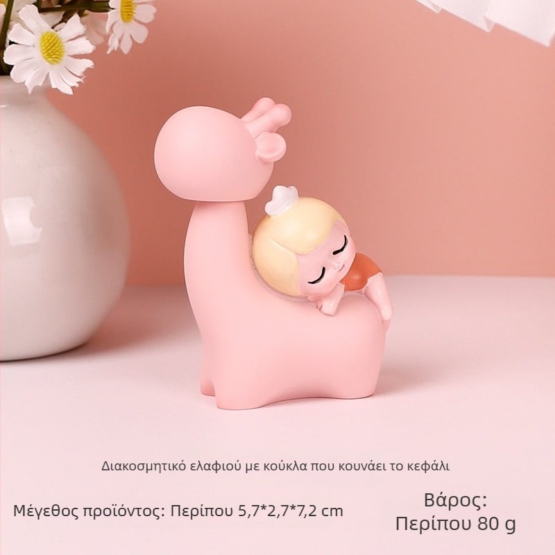 Αστείο διακοσμητικό αυτοκινήτου με κίνηση κεφαλιού και διακόσμηση σαλονιού, γλυκό δώρο γάμου