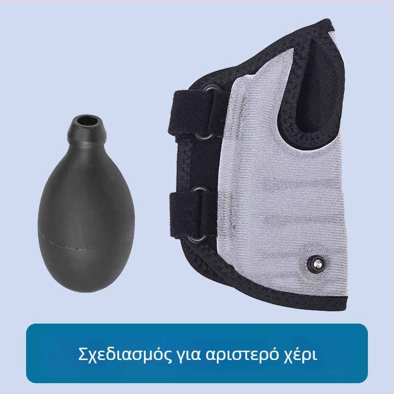 Φουσκωτός επίδεσμος καρπού με ρυθμιζόμενη συμπίεση για διαστρέμματα, περιχειρίδα καρπού από πολυεστερική ίνα για βόλεϊ