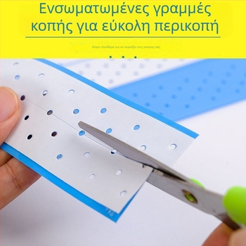 Διάτρητη, αναπνέουσα διπλής όψεως ταινία για περούκες, μακριά μπλε αυτοκόλλητη ταινία, αδιάβροχη, ανθεκτική στον ιδρώτα, υψηλή πρόσφυση, μπλε φιλμ κόλλας