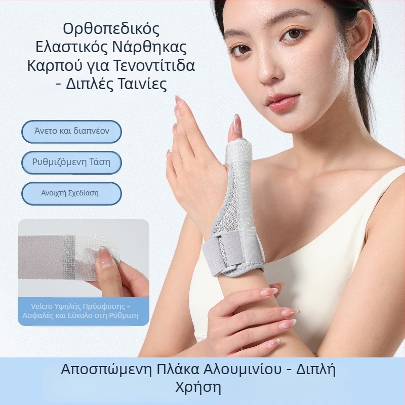 Γυναικείος νάρθηκας καρπού και αντίχειρα για διαστρέμματα και κατάγματα — ακινητοποιητικό προστατευτικό κάλυμμα καρπού