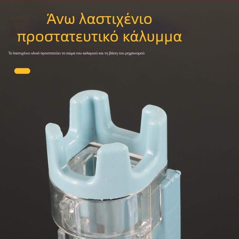 Στήριγμα καλαμιού με ποτήρι, κουτί δολωμάτων και κάδος ψαρέματος