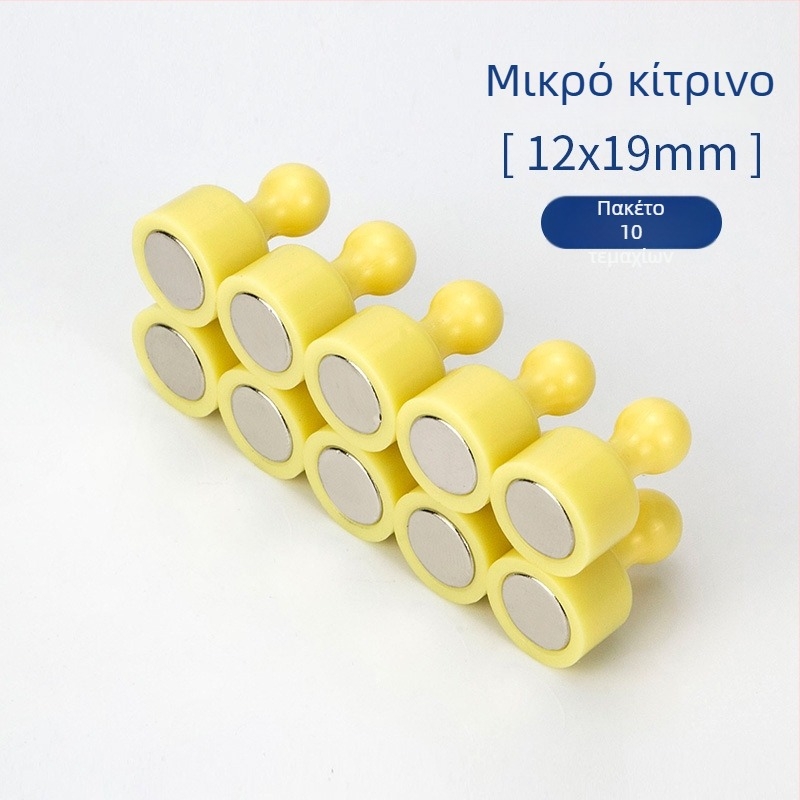 Χρωματιστά ισχυρά μαγνητικά καρφάκια για πίνακα, στρογγυλά μαγνητικά κουμπιά από φελτ