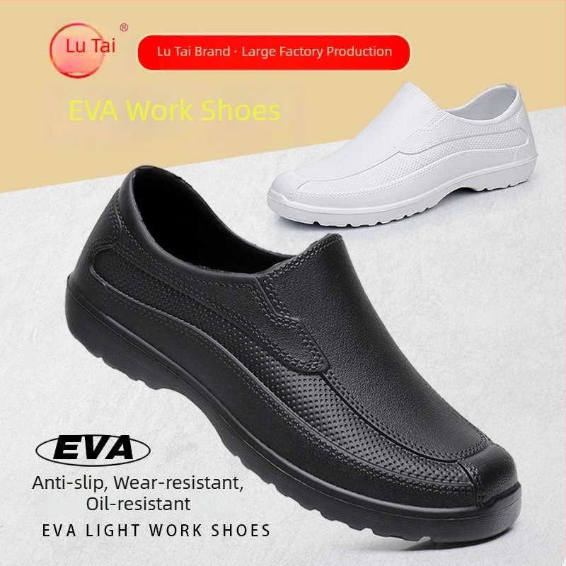 Ανδρικές EVA γαλότσες για όλες τις εποχές, αδιάβροχες, αντιολισθητικές, πολύ ελαφριές και ανθεκτικά καουτσούκ παπούτσια