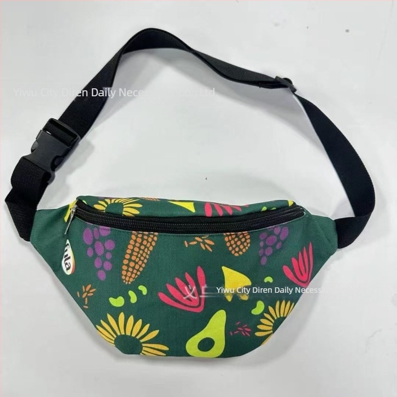 Unisex ζώνη από Oxford ύφασμα, απλό crossbody τσαντάκι για κινητό, μεγάλη χωρητικότητα