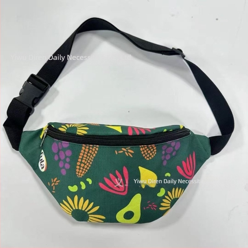 Unisex ζώνη από Oxford ύφασμα, απλό crossbody τσαντάκι για κινητό, μεγάλη χωρητικότητα