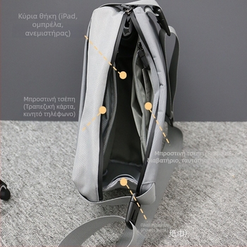 Τσαντάκι μέσης από καμβά, πολυλειτουργικό, αδιάβροχο, με μεγάλη χωρητικότητα, για υπαίθριες δραστηριότητες, unisex