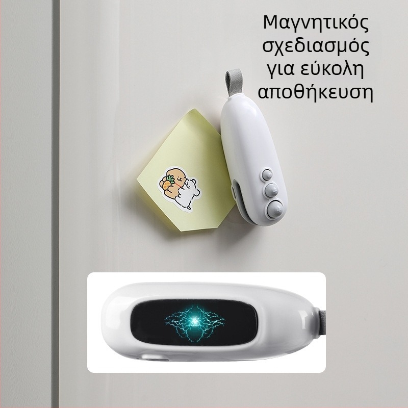 FaSoLa Φορητός Επαναφορτιζόμενος Μίνι Χειροκίνητος Σφραγιστής Κενού για Σακούλες Σνακ