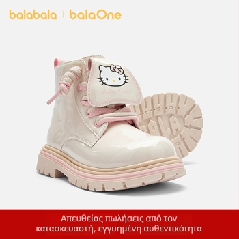 Balabala παιδικά μποτάκια κορίτσια Μάρτιν, Sanrio IP, σουέντ, φθινοπωρινό-χειμερινό 2025, κοντά