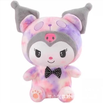 Sanrio σειρά Tie-Dye: πολύχρωμα μεταμορφούμενα λούτρινα Panda, Cinnamoroll και Kuromi