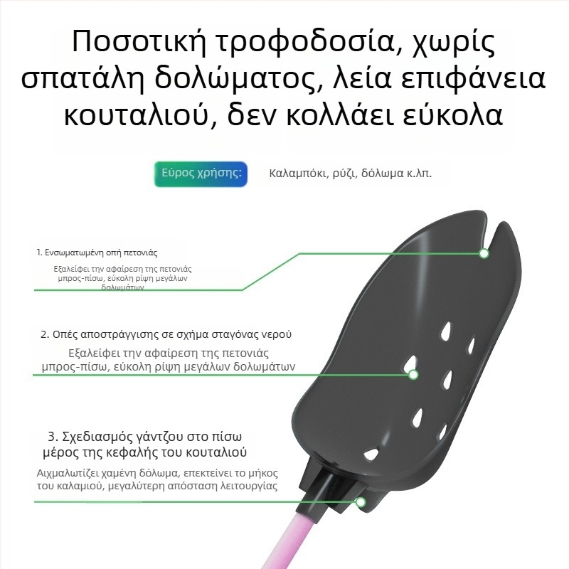 Yichen Κουτάλι Δολώματος από Ανοξείδωτο Ατσάλι – Μακριά Ρίψη, Κεφαλή Κουταλιού για Ψάρεμα σε Βράχους