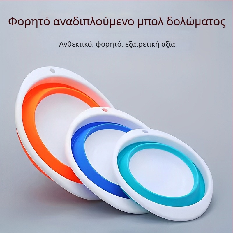 Πτυσσόμενο μπολ ανάμειξης δολώματος για ψάρεμα, δίσκος δολώματος και μπολ δολώματος