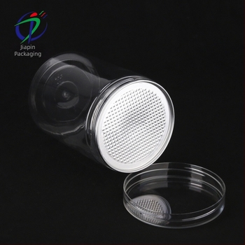 LY-8015 Διαφανές PET πλαστικό δοχείο με καπάκι PP για συσκευασία τροφίμων: τσάι λουλουδιών και ξηροί καρποί
