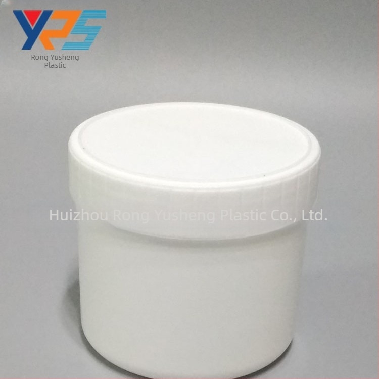 HDPE υλικό 0,5 L πλαστικό δοχείο με βιδωτό καπάκι – ανθεκτικό σε χαμηλές θερμοκρασίες, κατάλληλο για μελάνι, δείγματα χρωστικών και χημικά