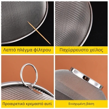 Ανοξείδωτος κάδος αποστράγγισης 304, μεγάλης χωρητικότητας, πολυχρηστικός κουζίνας για λαχανικά και φρούτα, πλύσιμο ρυζιού