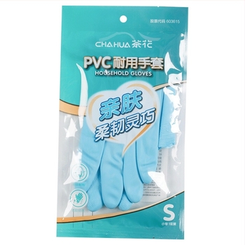 Camellia ανθεκτικά γάντια κουζίνας από PVC με βελούδινη επένδυση