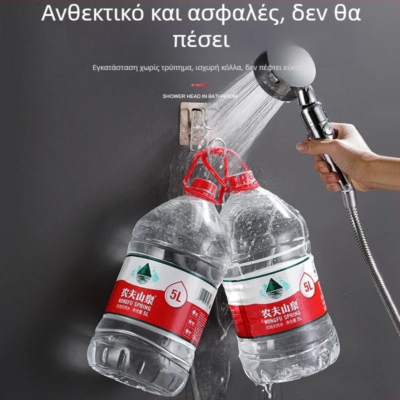 Τοίχου ράφι νιπτήρα μπάνιου με ισχυρή κόλλα και ράφι τοίχου για την κουζίνα