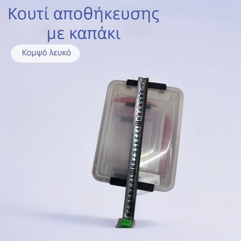 Πλαστικό κουτί αποθήκευσης κουζίνας με σφράγιση, διαφανής οργανωτής, ανθεκτικό και προστασία από σκόνη, για ψυγείο και τραπέζι, με καπάκι.
