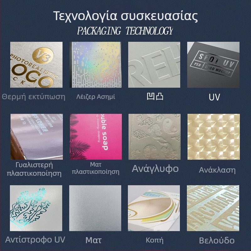 Προσαρμοσμένο κουτί αποθήκευσης καλλυντικών για σετ περιποίησης δέρματος και μάσκες προσώπου, καπάκι με διπλό άνοιγμα, λευκή συσκευασία, υψηλής ποιότητας εμφάνιση