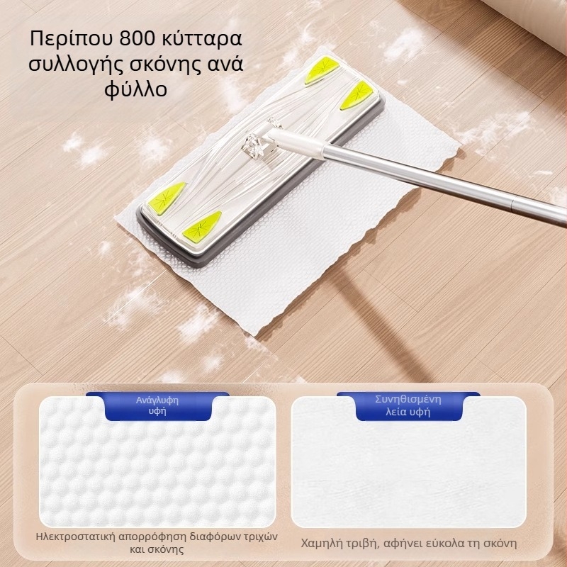 Ηλεκτροστατική απομάκρυνση σκόνης με χαρτοπετσέτες, οικιακή χρήση, μίας χρήσης υγρά μαντηλάκια, καθάρισμα τοίχων