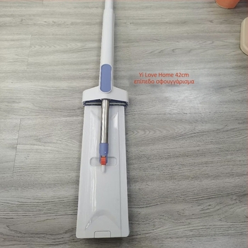 42 cm επίπεδη σφουγγαρίστρα οικιακής χρήσης με περιστρεφόμενη κεφαλή και χωρίς στύψιμο με το χέρι