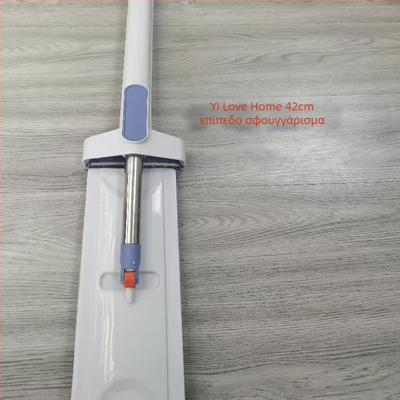 42 cm επίπεδη σφουγγαρίστρα οικιακής χρήσης με περιστρεφόμενη κεφαλή και χωρίς στύψιμο με το χέρι