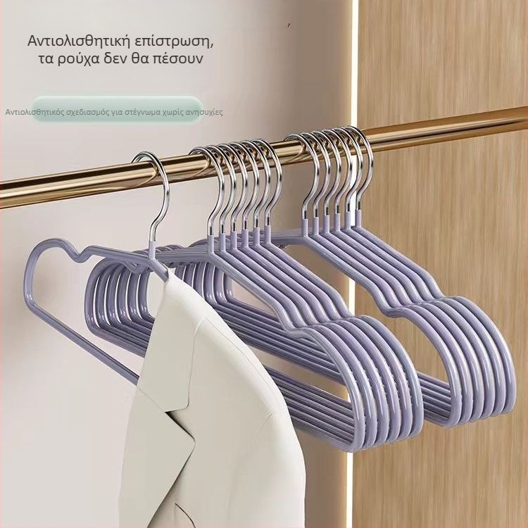6 mm παχύ αντιολισθητικό στηρίγμα για κρεμάστρες ρούχων (ξηρό/υγρό)