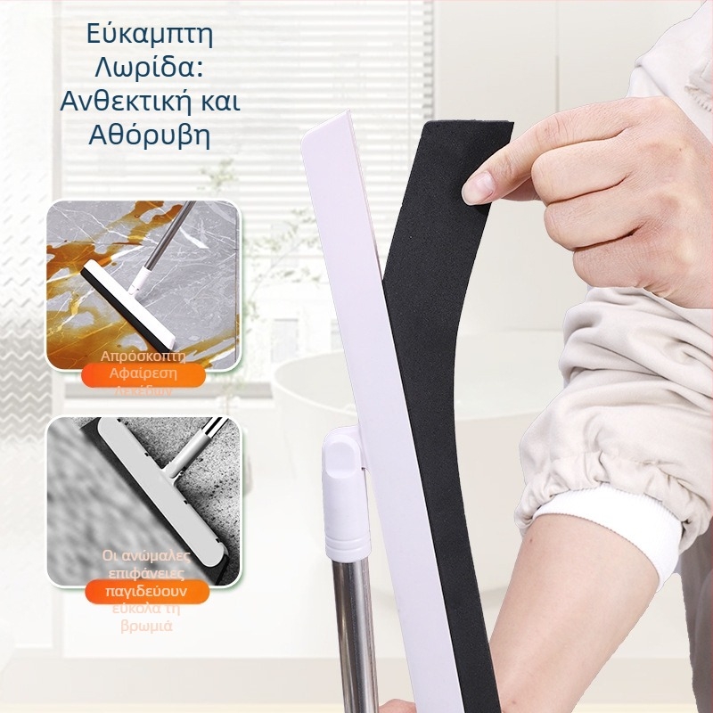 Χειροκίνητο εργαλείο καθαρισμού γυαλιού για το μπάνιο — καθαριστής για καθρέφτες και τζάμια