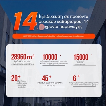 Μεγάλη επίπεδη σφουγγαρίστρα για επαγγελματικό και οικιακό καθαρισμό, μικροϊνες