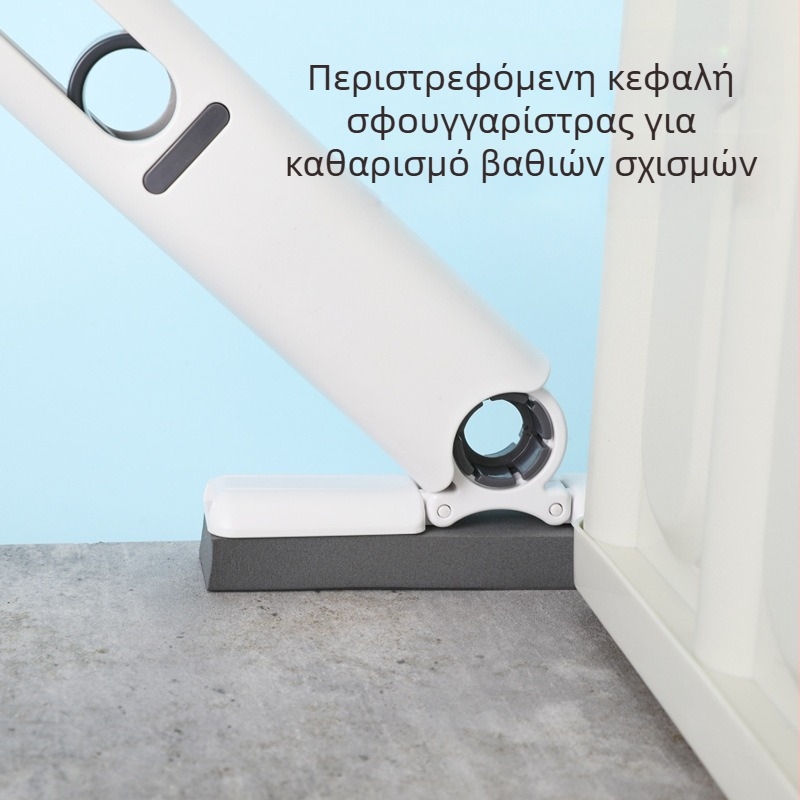 Προσαρμοσμένος μίνι μοπ με κεφαλή κολλοδιον για κουζίνα, μπάνιο, νεροχύτη και γραφείο — πλένεται με το χέρι, κεφαλή απορροφητικού σφουγγαριού
