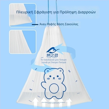 Μεγάλες σακούλες απορριμμάτων με κορδόνι, σχέδιο κινουμένων σχεδίων и παχύτερο κλείσιμο με κορδόνι, φορητές σακούλες κουζίνας για απόβλητα, φιλικές προς το περιβάλλον