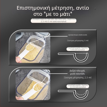 Σετ δοχείων καρυκεύματος τοίχου με αλατιέρα και κουτί καρυκευμάτων για οικιακή κουζίνα – υψηλής ποιότητας, ελαφριά πολυτέλεια