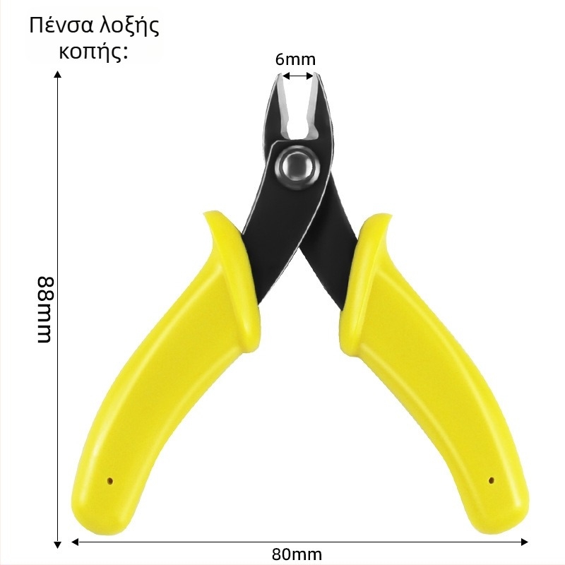 DIY διαγώνιες πένσες με λεπτή μύτη για κατασκευή κοσμημάτων, πένσες μυτερές για κοσμήματα, μίνι εργαλεία κοσμημάτων