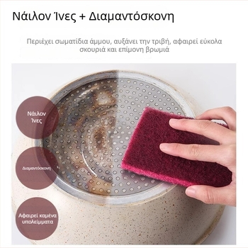 Νέα ανθεκτική και παχύτερη εμερί σφουγγάρι κουζίνας για αφαίρεση σκουριάς, καθάρισμα και γυάλισμα χωρίς γρατζουνιές στις κατσαρόλες.