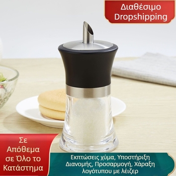 Ακρυλική ζαχαριέρα με περίγραμμα από 304 ανοξείδωτο ατσάλι, ζαχαριέρα για καφέ, κουζίνα, βάζο καρυκεύματος