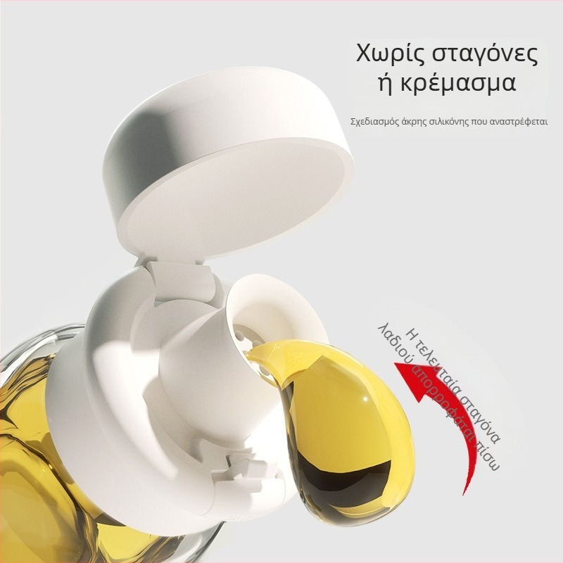 Πολυλειτουργική σφραγισμένη φιάλη για καρυκεύματα με πιπέρι και κύμινο – γυάλινο δοχείο αποθήκευσης λαδιού και ξιδιού για την κουζίνα