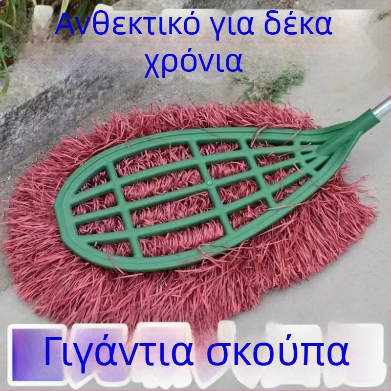 Μεγάλη σκούπα υγιεινής για σκούπισμα αυλών, κατάλληλη για εργοστάσια, εργαστήρια και εξωτερικούς χώρους οικιών, για τον καθαρισμό δαπέδων.
