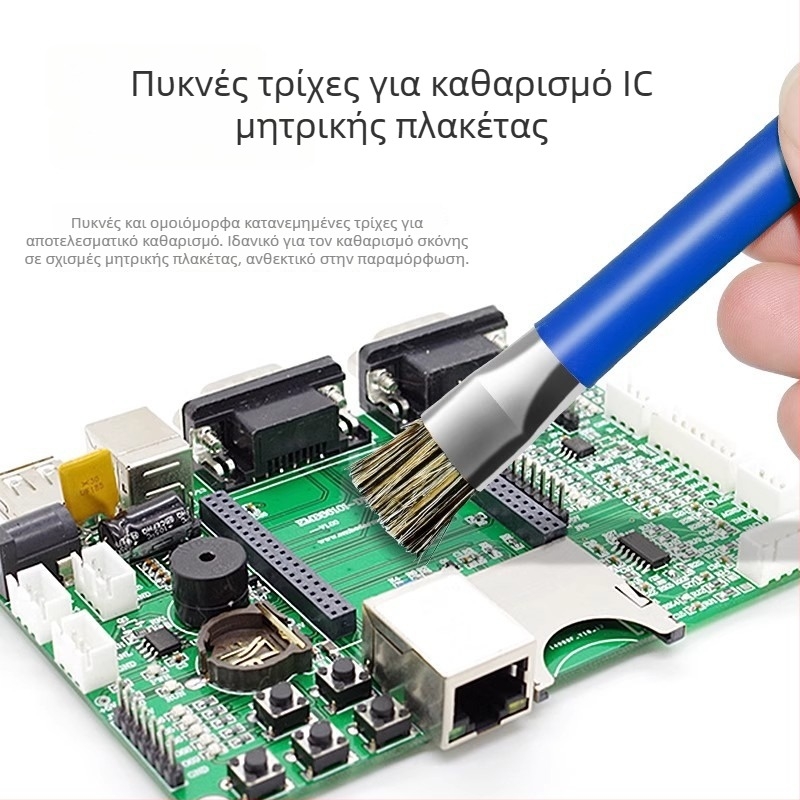 Ανοξείδωτη βούρτσα μεταλλικών ινών για τον καθαρισμό εστίας αερίου