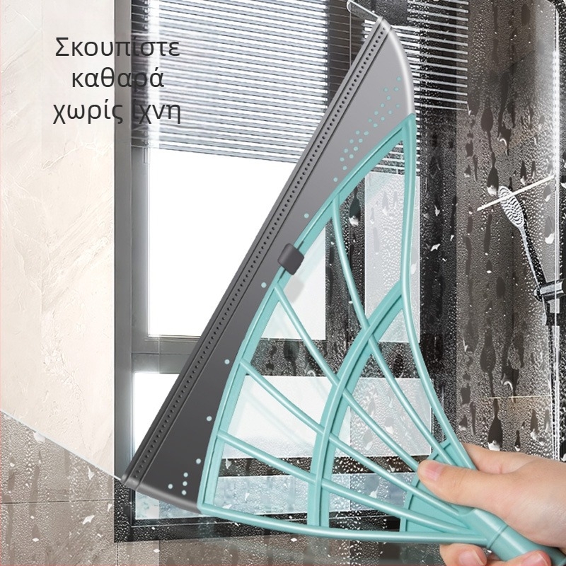 Νέα υψηλής τεχνολογίας μαγική σκούπα οικιακής χρήσης — εσωτερικό καθάρισμα, αφαίρεση μαλλιών, απομάκρυνση νερού από το μπάνιο και σκούπισμα δαπέδου