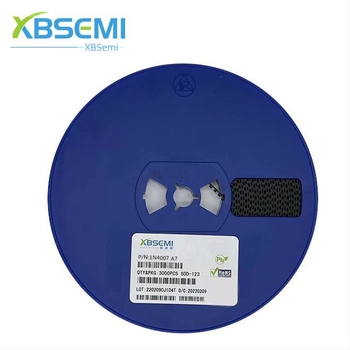 1N4007 M7 διόδος, SMA/SMD πακέτο, 1 A, 1000 V, A7, SOD-123FL