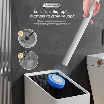 Haiying Αποσπώμενη κεφαλή αντικατάστασης βούρτσας τουαλέτας με αποσμητική δράση καθαρισμού