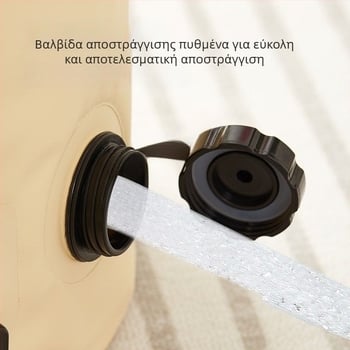 Φορητή λεκάνη μπάνιου ποδιών για οικιακή χρήση, με μήκος πάνω από το γόνατο, πτυσσόμενη