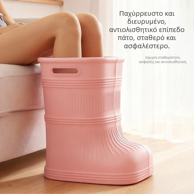 Κάδος μπάνιου ποδιών μέχρι τη γάμπα, βαθύς, με έλεγχο θερμοκρασίας, εξοικονομεί νερό, για οικιακή χρήση