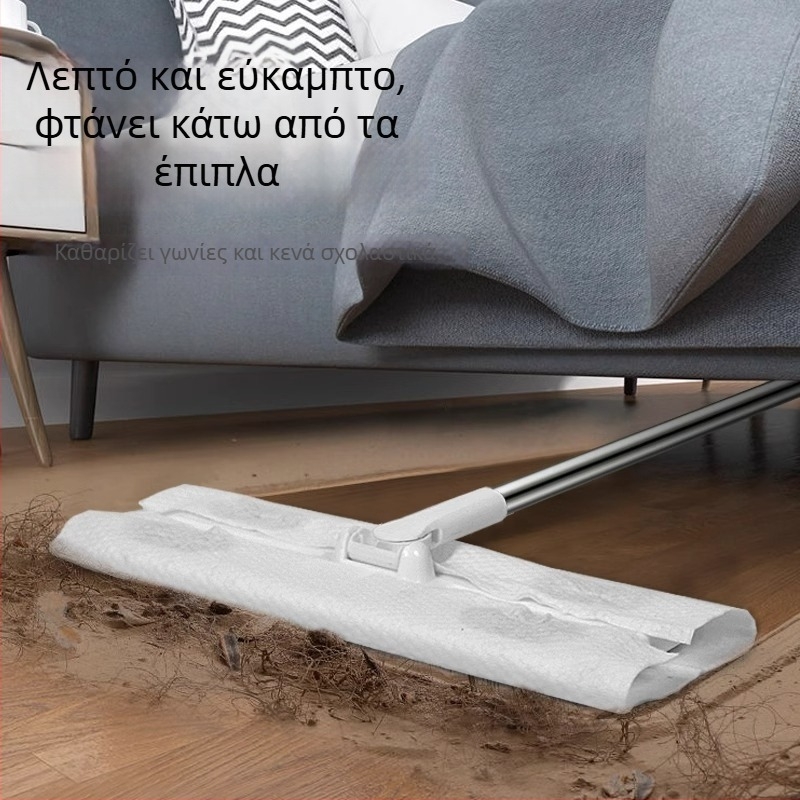 Υγρά πανάκια μίας χρήσης για ηλεκτροστατικό mop – καθάρισμα δαπέδων χωρίς ξέβγαλμα