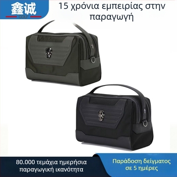 Τσαντάκι γκολφ clutch με μεταλλικά στοιχεία κρανίου, μεγάλη χωρητικότητα, αποθήκευση από νάιλον